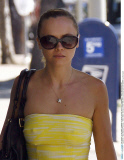 EXCL.: Actress CHRISTINA RICCI and boyfriend KICK GURRY out for lunch