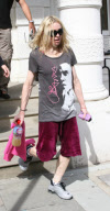 MADONNA LEAVES THE GYM