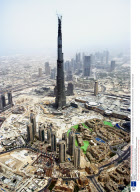 The Burj Dubai, the world's tallest skyscraper, Dubai, United Arab Emirates - Aug 2008