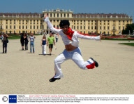Matt Hale who spent nine months touring the world dressed as his hero Elvis Presley - 04 Sep 2008