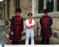 Matt Hale who spent nine months touring the world dressed as his hero Elvis Presley - 04 Sep 2008