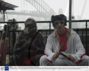 Matt Hale who spent nine months touring the world dressed as his hero Elvis Presley - 04 Sep 2008