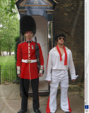Matt Hale who spent nine months touring the world dressed as his hero Elvis Presley - 04 Sep 2008