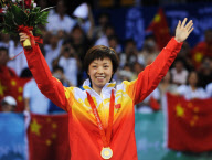 OLY-CHINA-BEIJING-TABLE TENNIS-WOMEN'S SINGLES GOLD MEDAL MATCH-AWARDING (CN)