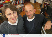 PRODUCER NICK GOLDSMITH AND DIRECTOR GARTH JENNINGS OF 'THE HITCHHIKER'S GUIDE TO THE GALAXY' - 2005
