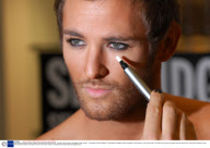 Big Brother contestant Stuart Pilkington launches the World's first YSL Touches Eclat For Men at Selfridges London, Britain -11 Sep 2008