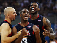 OLY-CHINA-BEIJING-BASKETBALL-MEN'S GOLD MEDAL GAME-USA VS ESP (CN)