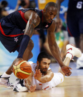 OLY-CHINA-BEIJING-BASKETBALL-MEN'S GOLD MEDAL GAME-USA VS ESP (CN)
