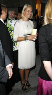 Princess Mette Marit Of Norway-100% Norway Exhibition Opening-Designers Block, Covent Garden, London, United Kingdom