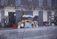 CLOUDBURST, PORT LOUIS, CAPITAL, MAURITIUS