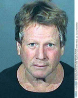Mugshot of actor RYAN O'NEAL and his son REDMOND 