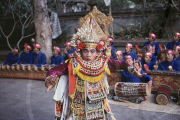 BALINESE DANCER, PELIATAN VILLAGE, BALI, INDONESIA