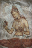 FRESCOE, FORTRESS OF SIGIRIYA ROCK, SRI LANKA