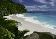 BEACH ANSE VICTORIN, FRéGATE ISLAND , SEYCHELLES