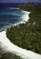 BEACH ANSE KERLAN, PRASLIN ISLAND, SEYCHELLES