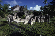 ROCK FORMATION, UNION ESTATE, LA DIGUE ISLAND, SEYCHELLES