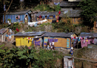 SLUM IN THE CAPITAL SANTO DOMINGO, DOMINICAN REPUBLIC