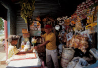 COLMADO, LITTLE GENERAL STORE FOR DAILY NECESSITIES, DOMINICAN REPUBLIC