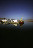 SUNRISE OLD HARBOUR, NAUSSA, PAROS ISLAND, CYCLADES, GREECE