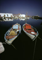 SUNRISE OLD HARBOUR, NAUSSA, PAROS ISLAND, CYCLADES, GREECE