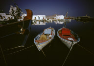 SUNRISE OLD HARBOUR, NAUSSA, PAROS ISLAND, CYCLADES, GREECE
