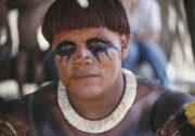 CHIEF ARITANA, XINGU INDIAN RESERVATION, BRAZIL