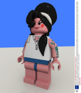 Celebrity Lego created to celebrate 30th anniversary of the minifigure - Sep 2008