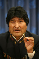 President of Bolivia Evo Morales UNGA press conference