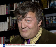 Stephen Fry promotes his book 'Stephen Fry in America', Waterstone's, Oxford, Britain - 03 Oct 2008
