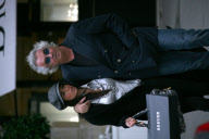 Flavio Briatore and his wife are doing some shopping in Paris