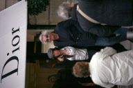 Flavio Briatore and his wife are doing some shopping in Paris