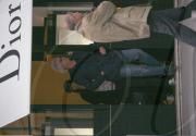Flavio Briatore and his wife are doing some shopping in Paris