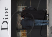 Flavio Briatore and his wife are doing some shopping in Paris