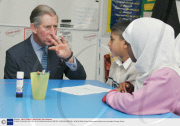 PRINCE CHARLES VISITING THE LONDON MUSLIM CENTRE, LONDON, BRITAIN - 29 NOV 2004