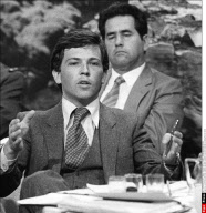 AUSTRIA:RETRO JOERG HAIDER                JOERG HAIDER DURING A DEBATE IN 1979