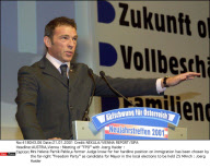 AUSTRIA,Vienna : Meeting of "FPO" with Joerg Haider :