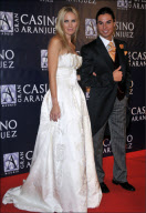 Julio Jose Iglesias and girlfriend in nuptial outfit!