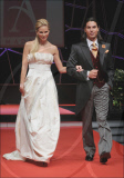 Julio Jose Iglesias and girlfriend in nuptial outfit!