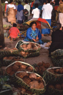MARKET WOMAN, NUKU ALOFA ISLAND, VAVAU ISLANDS, TONGA, POLYNESIA