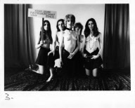 WOMAN COMMUNE, MUNICH, GROUP PICTURE, TOPLESS, 1970, GERMANY