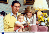 PRINCE CHARLES AND PRINCESS DIANA WITH PRINCE WILLIAM - 1983