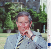 PRINCE CHARLES AT HIGHGROVE, BRITAIN - 2002