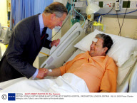 BRITISH ROYALS VISITING BOMB BLAST VICTIMS AT ST MARYS HOSPITAL, PADDINGTON, LONDON, BRITAIN - 08 JUL 2005