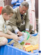 Prince Charles visit to the Cwmdu Church, Crickhowell, Wales, Britain - 06 Jul 2006