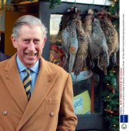 Prince Charles visiting the village of Ashover, Derbyshire, Britain - 08 Dec 2006