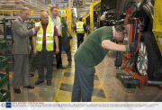 Prince Charles visiting the Land Rover factory on its 60th Anniversary, Solihull, West Midlands, Britain - 13 May 2008