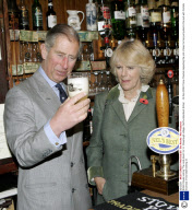 British Royals visting 'The Holly Bush Inn' in  Greenaugh village, Northumberland, Britain  - 09 Nov 2006