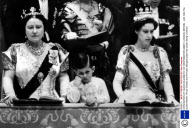 CORONATION OF QUEEN ELIZABETH II AT WESTMINSTER ABBEY, LONDON, BRITAIN - JUN 1953