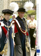 ORDER OF THE GARTER CEREMONY, ST GEORGES CHAPEL WINDSOR, BRITAIN - 17 JUN 2003