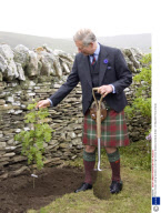 Prince Charles visiting Sandwick Junior High School, Shetland, Scotland, Britain - 31 May 2007